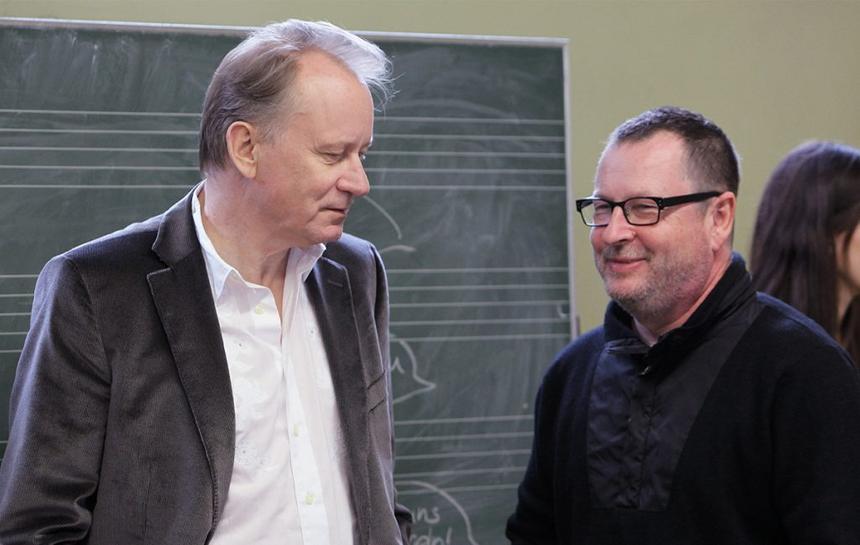 Стеллан Скарсгард и Ларс фон Триер