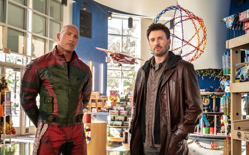 Начались съемки рождественской комедии с Дуэйном Джонсоном и Крисом Эвансом