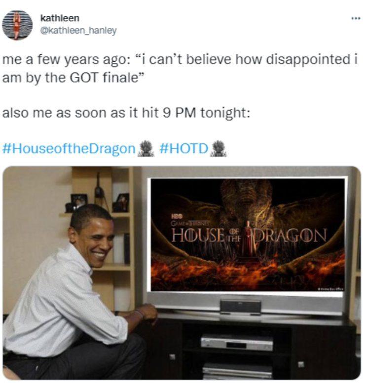 Я несколько лет назад: «Не могу поверить, как сильно я разочарован финалом „Игры престолов»» Также я, когда вышла первая серия «Дома Дракона»