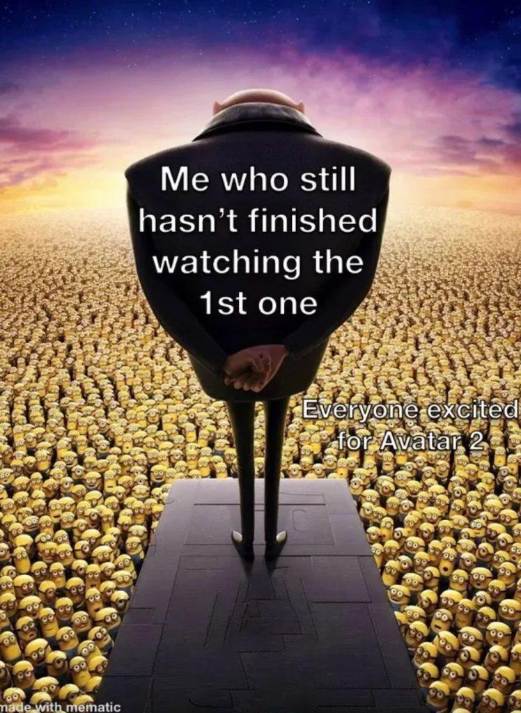 Я, который до сих пор не досмотрел первую часть «Аватара»