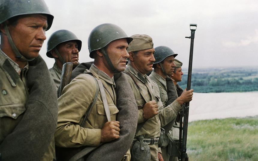 Кадр из фильма «Они сражались за Родину»