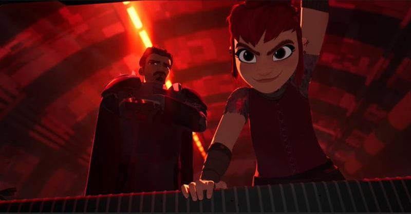 Тизер мультфильма «Нимона»: Девочка-оборотень спасает рыцаря