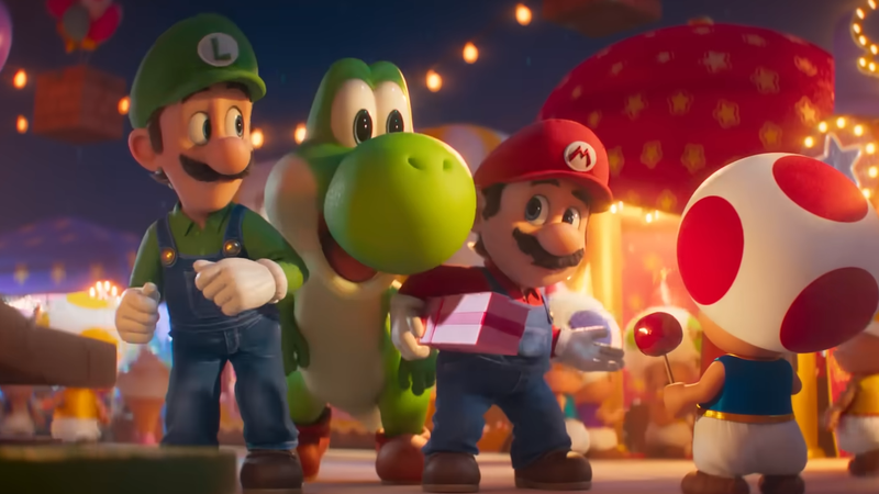 Новый трейлер мультфильма «Братья Супер Марио в кино 2»: Появление динозаврика Йоши