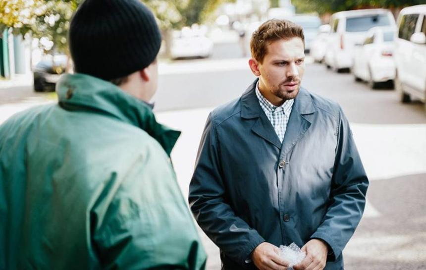 Кадр из сериала «Игра головой»