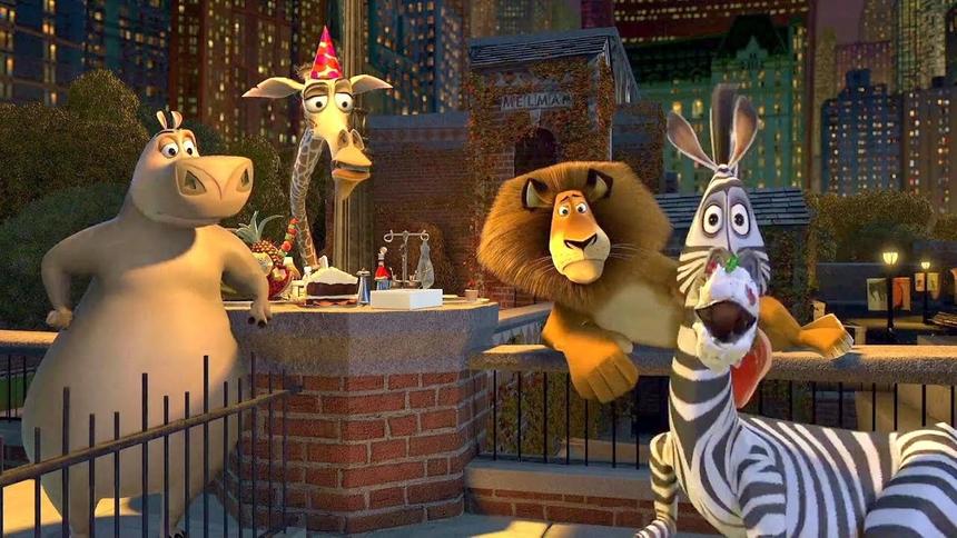 Кадр из фильма «Мадагаскар»