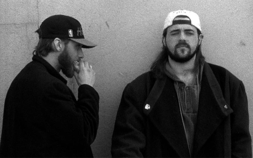 Кадр из фильма «Клерки»