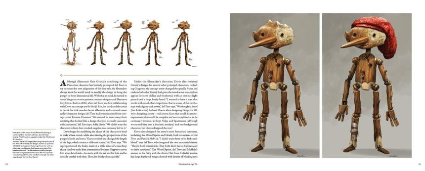 Netflix выпустил цифровой артбук к «Пиноккио» Гильермо дель Торо