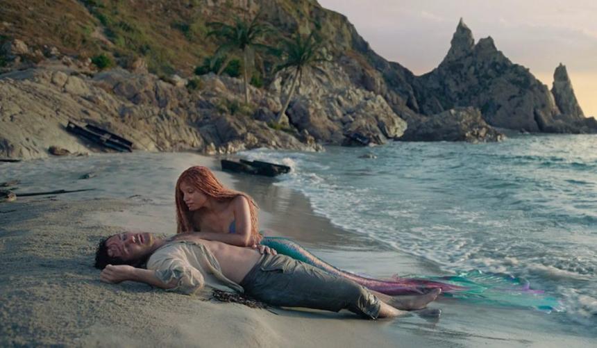 Кадр из фильма «Русалочка», 2023