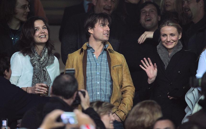 Том Круз, Кети Холмс и Кэмирон Диаз