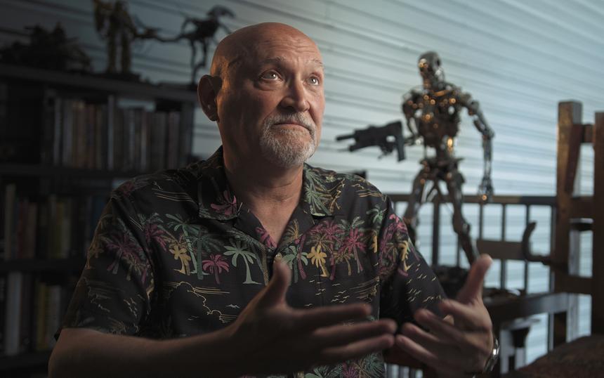 Фрэнк Дарабонт на съемках