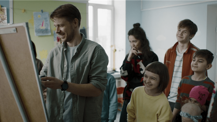 Никита Ефремов в фильме «Здоровый человек»