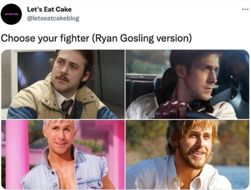 Розовое безумие и Райан Гослинг: Мемы о фильме «Барби»