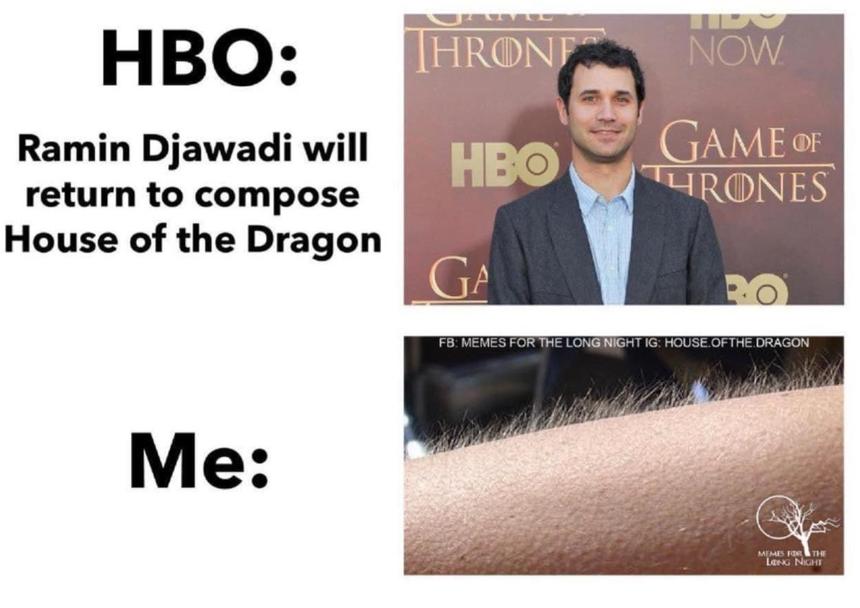 Рамин Джавади вернулся, чтобы писать музыку для «Дома Дракона» Я: