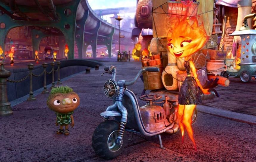 Новый мультфильм Pixar «Элементарно»