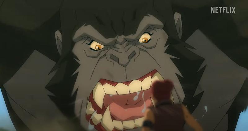 Тизер мультсериала «Остров черепа»: Кинг-Конг нападает