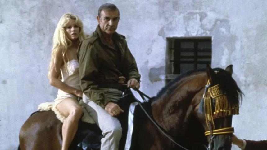 Кадр из фильма «Никогда не говори “никогда”»