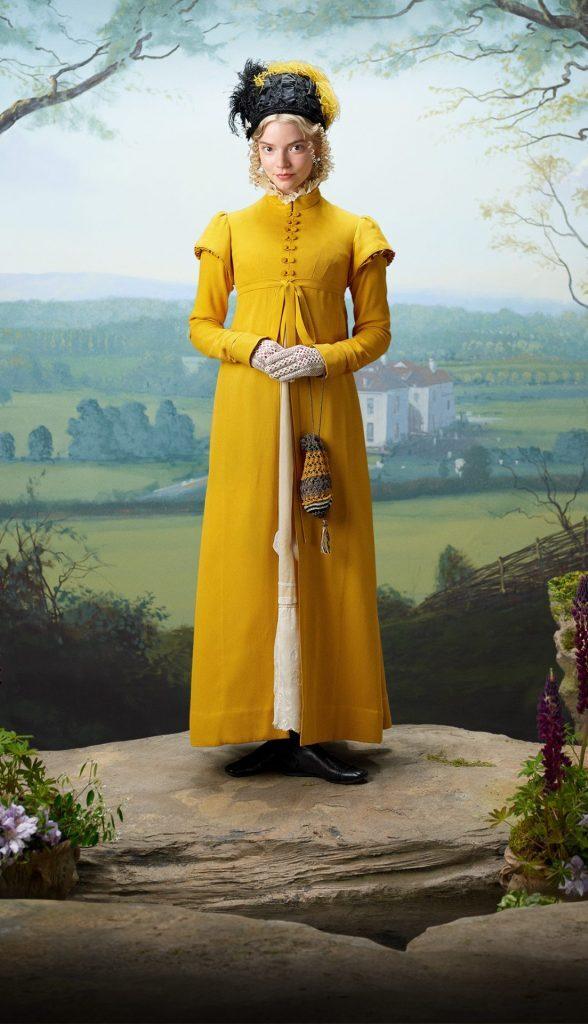 Желтый пелисс на Эмме Вудхаус