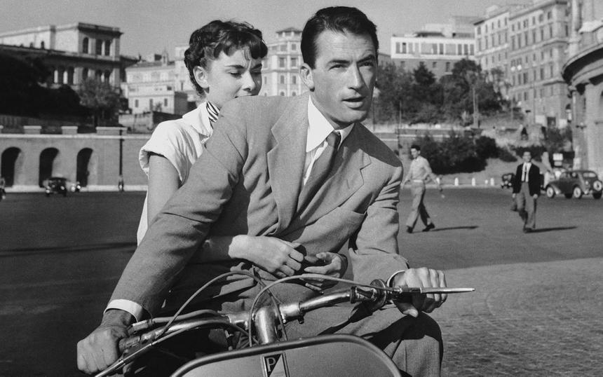 Кадр из фильма «Римские каникулы»