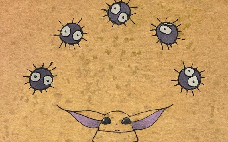 Студия Ghibli сняла анимационную короткометражку о Малыше Йоде