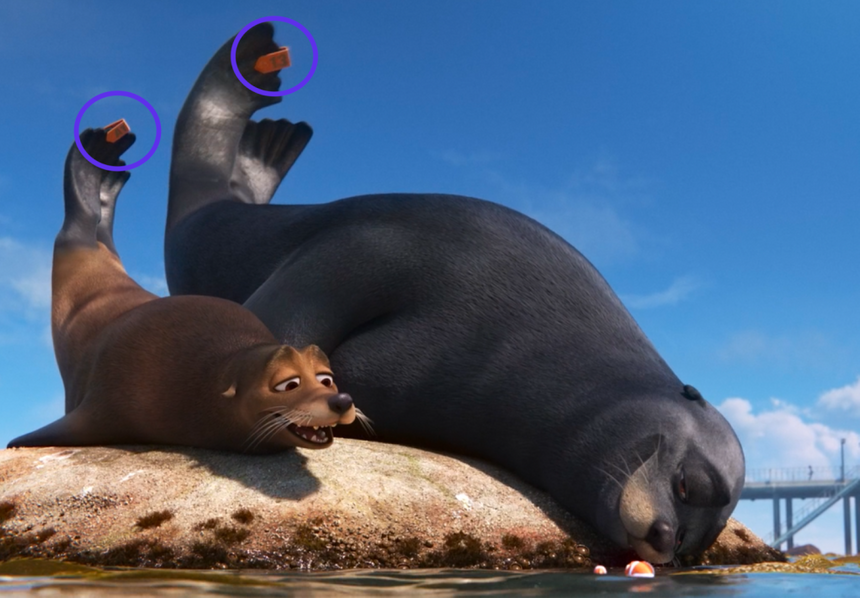 «А113» в мультфильмах