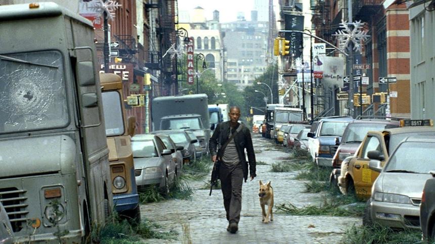 Кадр из фильма «Я — легенда»