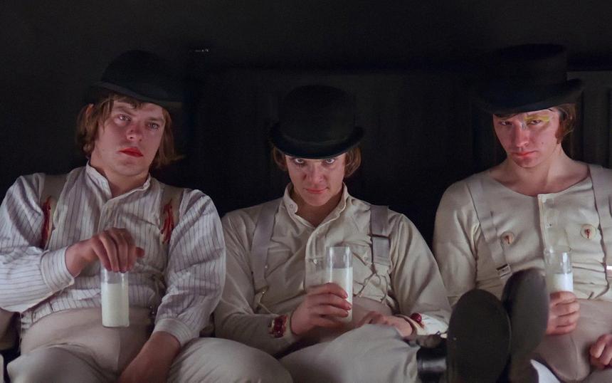 Кадр из фильма «Заводной апельсин»